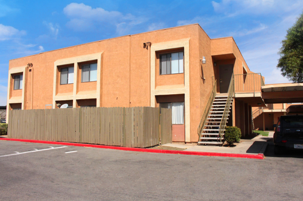 This image is the visual representation of Exteriors 8 in The Regency Apartments.